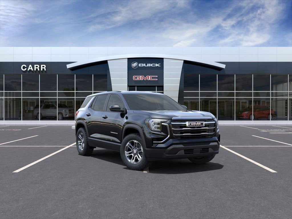 2026 GMC Terrain Elevation in Ebony Twilight Metallic — front three-quarter view